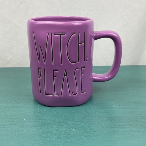 Rae Dunn Other - Rae dunn purple witch please mug Halloween